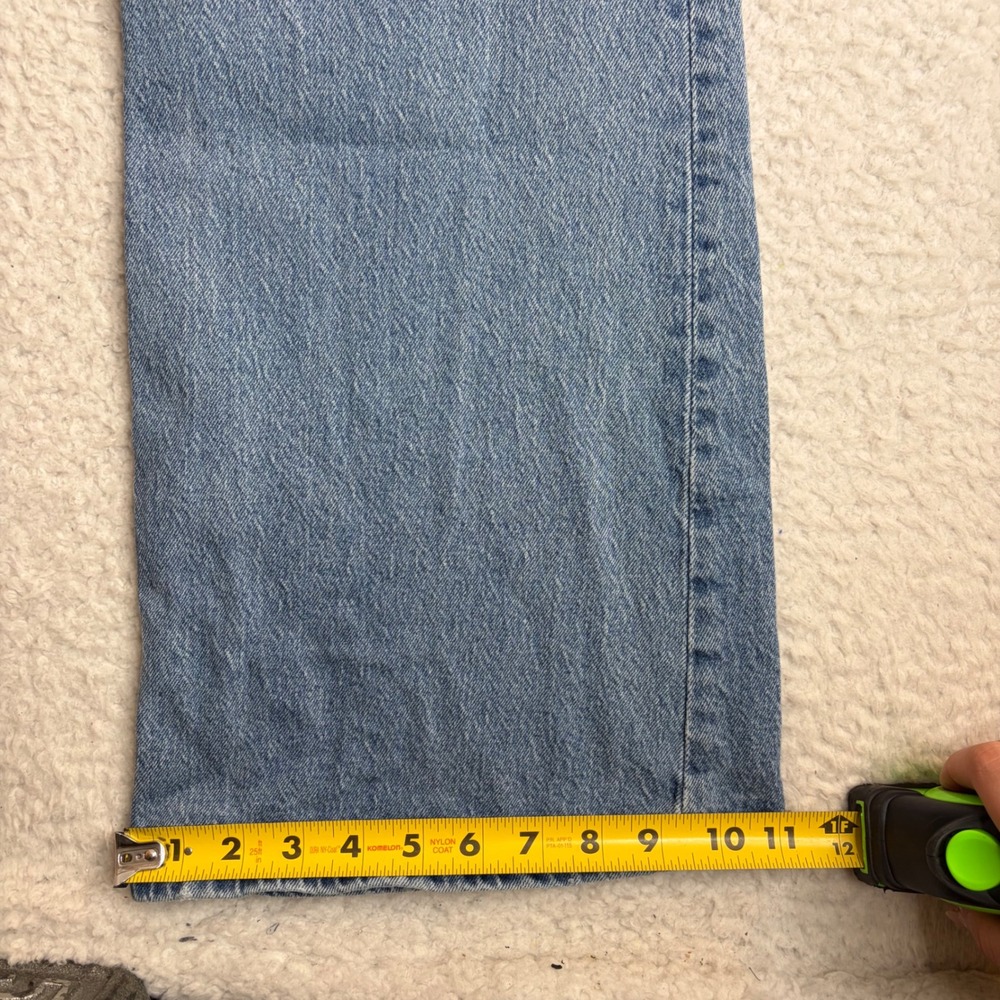Levis Premium 70s High Flare Jeans Womens 31 (30x30) Blue Denim A0899-0002 - Picture 9 of 10